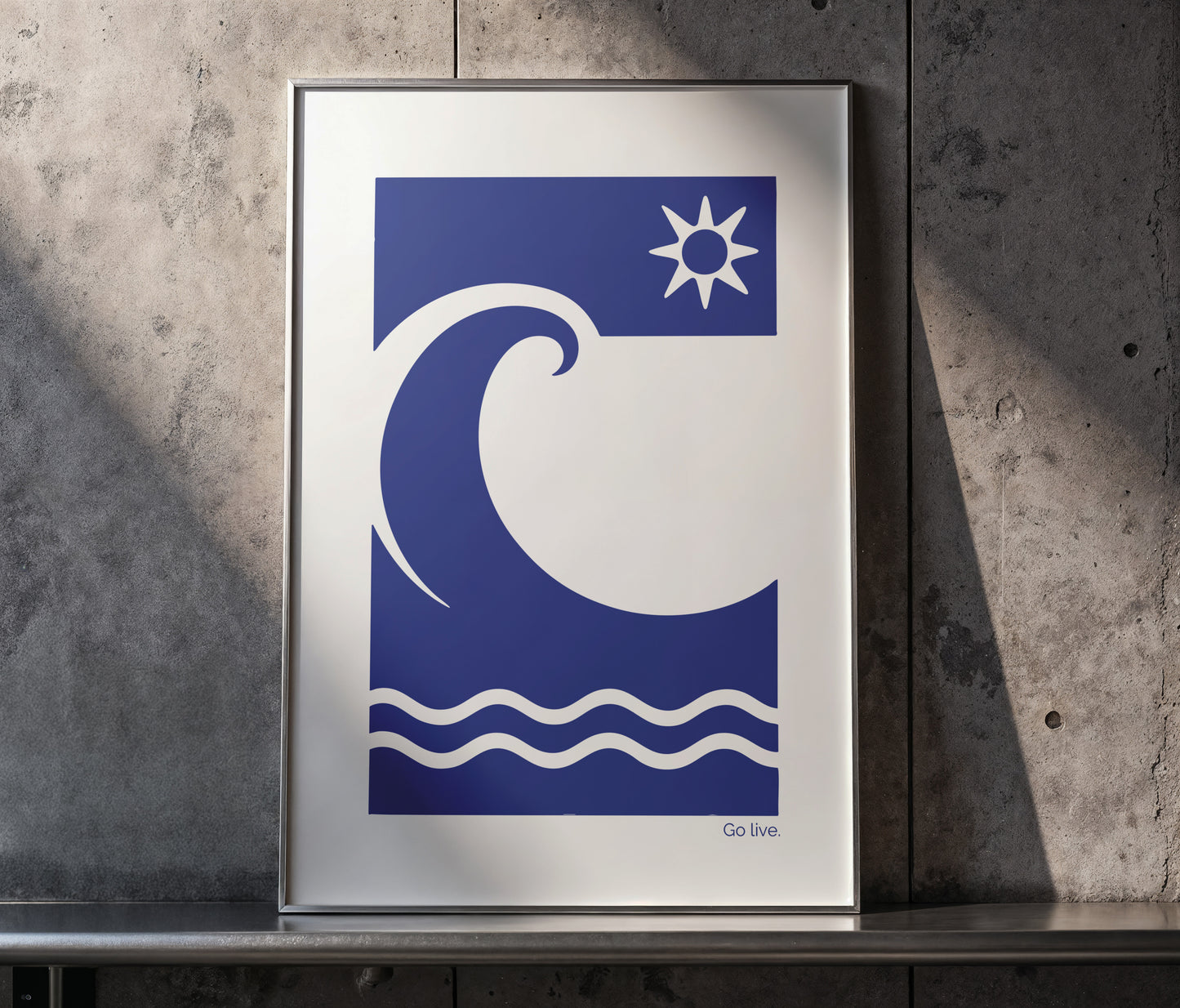 Go live - Surf Poster